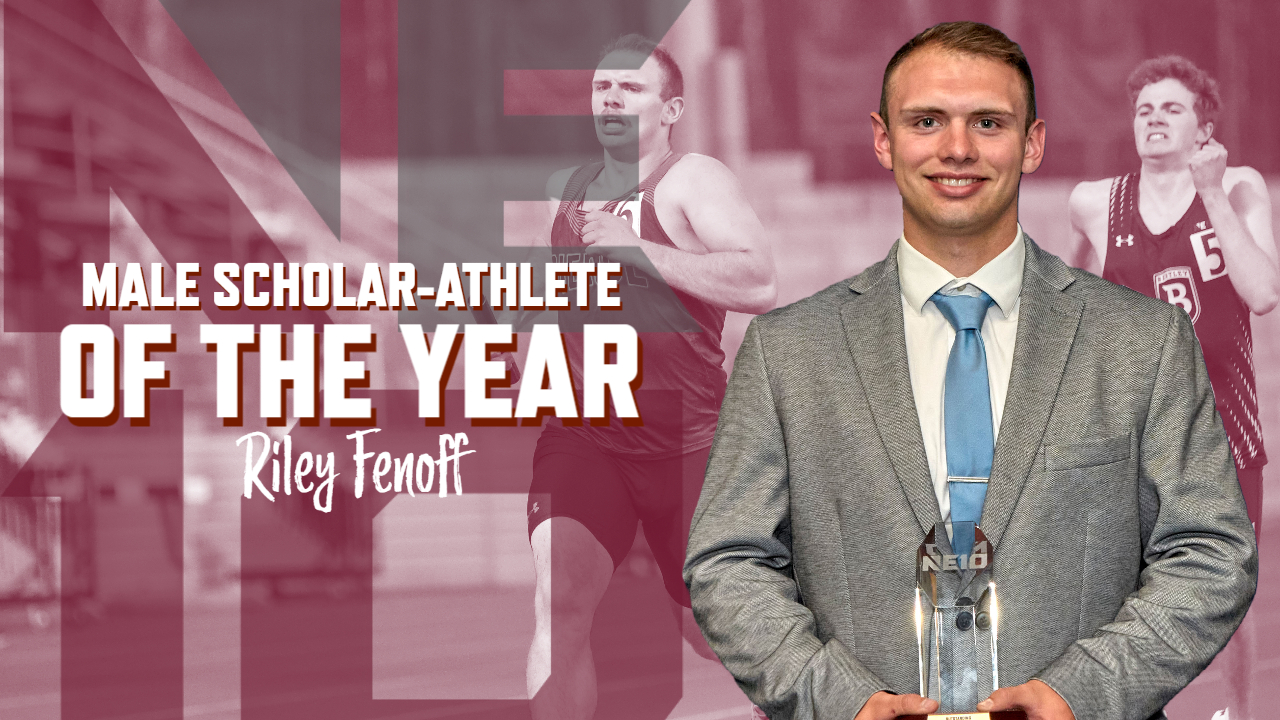 Riley Fenoff Bestowed with Prestigious NE10 Male Scholar-Athlete of the Year Honor