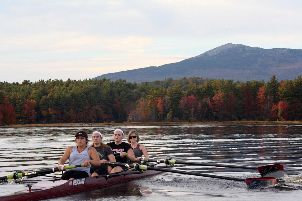 Women's Rowing Opens Spring Season by Placing Third at Amherst Race