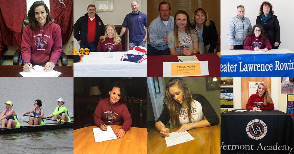 Franklin Pierce Rowing Welcomes Seven Student-Athletes to the Class of 2020