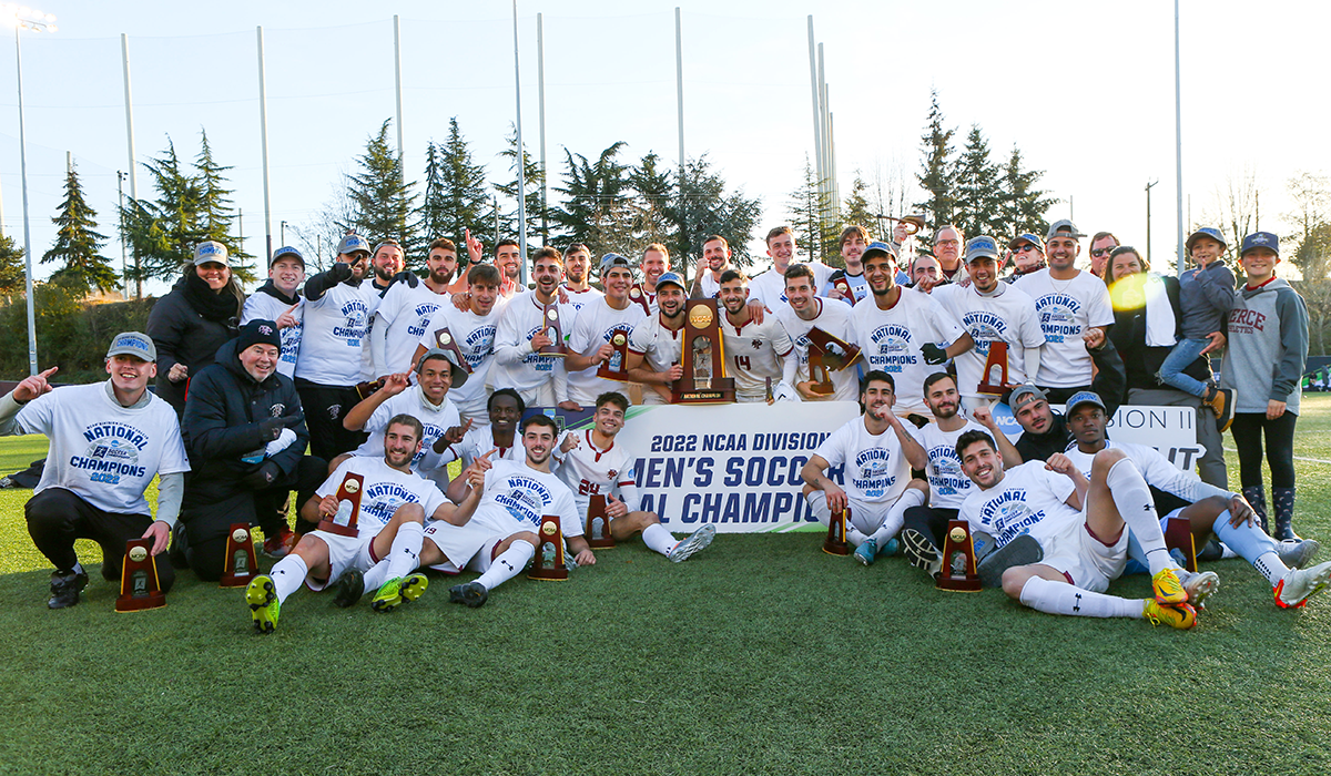(THE END) Men's Soccer Claims Programs' Second National Title with Win over Colorado State University -Pueblo, 2-0