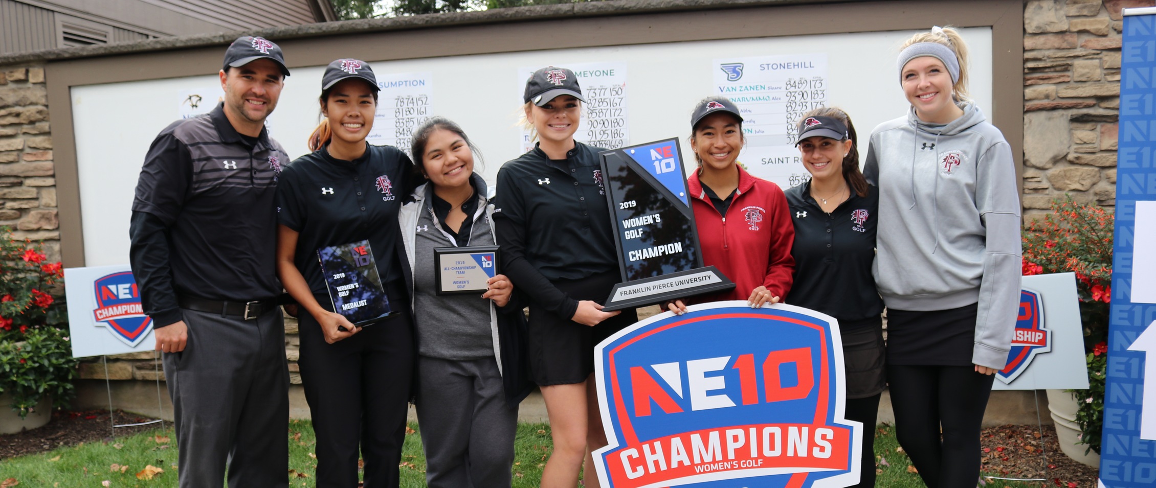 Women's golf Northeast-10 Conference champions