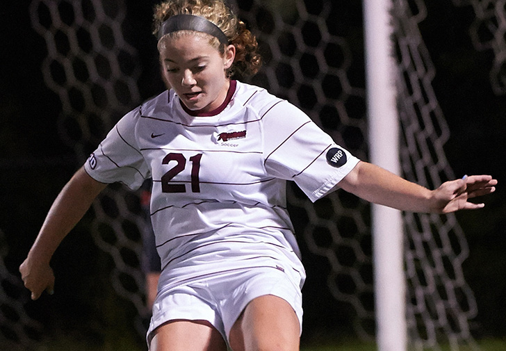 Madison Finlay Scores Twice to Lead Women's Soccer to 2-0 Triumph over Saint Michael's