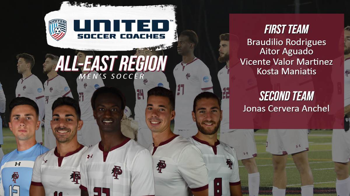 Five From Men's Soccer Honored With USC All-East Region Accolades