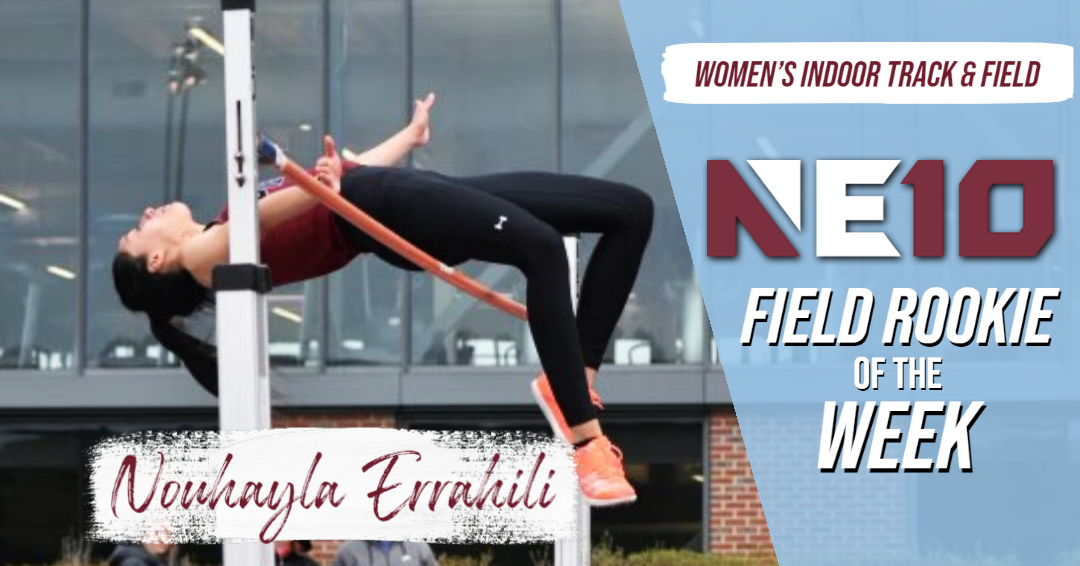 Errahili Named NE10 Women's Indoor Field Rookie of the Week
